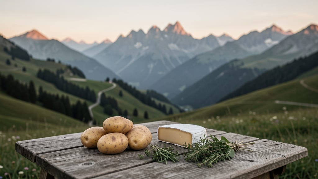 Alpenküche: Eine Reise durch Tradition, Wandel und Leidenschaft (KI-generiertes Symbolbild)