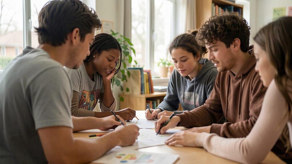 Bildung als Anker: Europas Weg zur Integration junger Menschen (KI-generiertes Symbolbild)