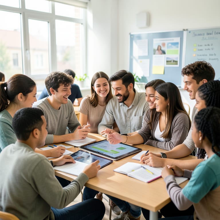 Bildung als Brücke: Europas Weg zu echter Integration (KI-generiertes Symbolbild)