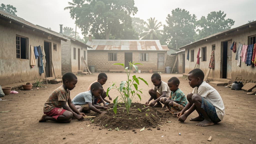 Bildung als Kompass: Wie der Globale Süden Klimaresilienz lehrt (KI-generiertes Symbolbild)