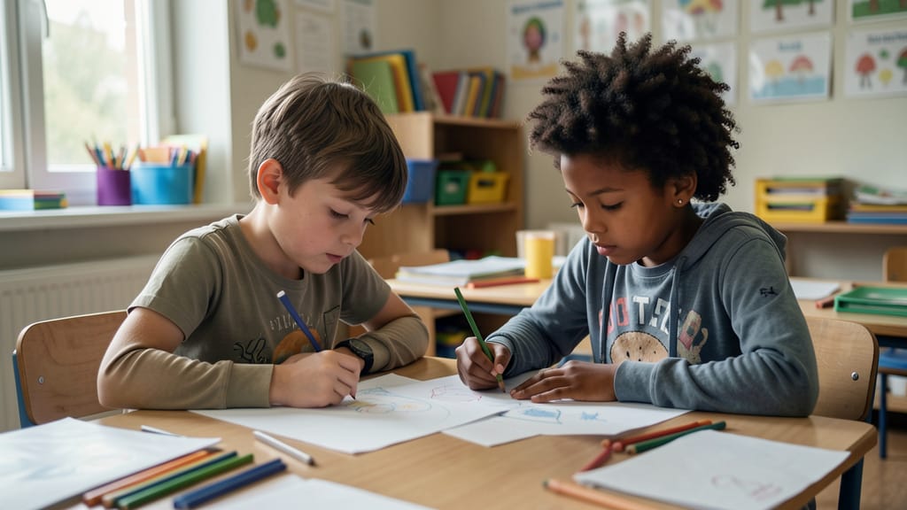 Brücken bauen im Klassenzimmer: Europas Weg zu mehr Bildungsgerechtigkeit (KI-generiertes Symbolbild)