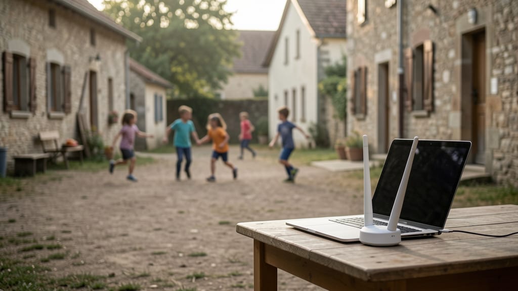 Brücken bauen in die digitale Zukunft: Wie Europa die Bildungsgerechtigkeit stärkt (KI-generiertes Symbolbild)