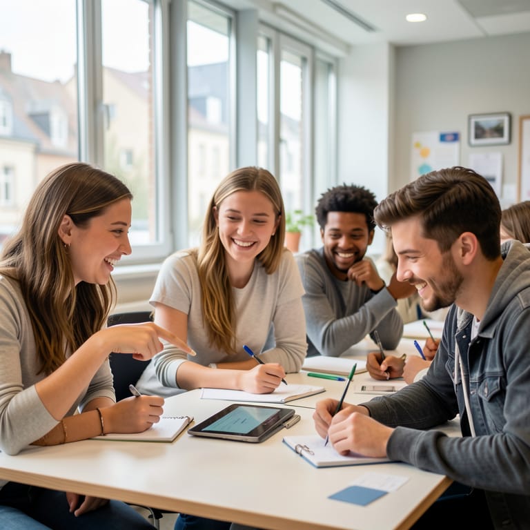 Chancen für junge Europäer: Wie der ESF Bildung und Beruf fördert (KI-generiertes Symbolbild)