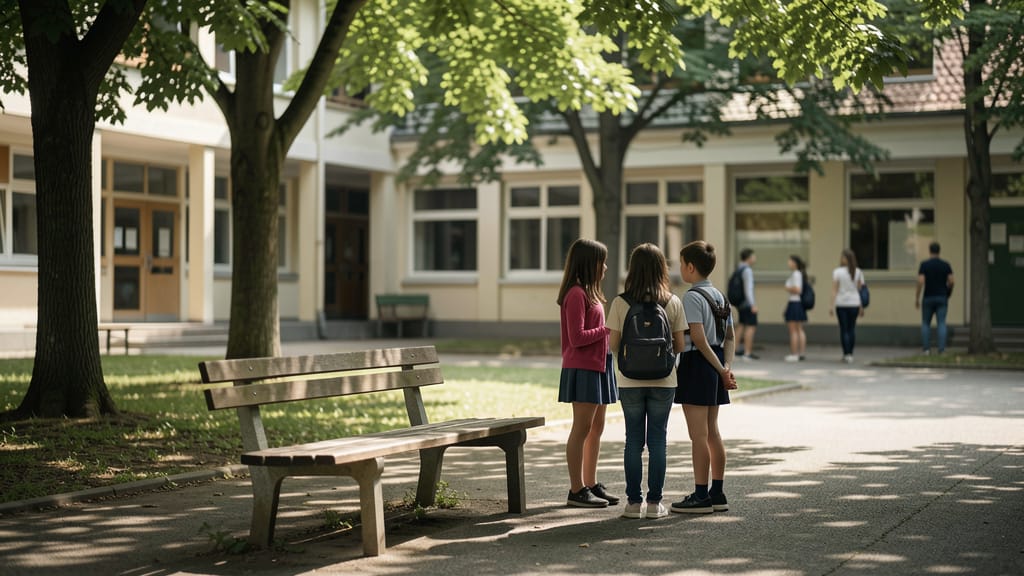 Das Fundament des Lernens: Wie der Europäische Bildungsraum Schulen zu Orten des Wohlbefindens macht (KI-generiertes Symbolbild)