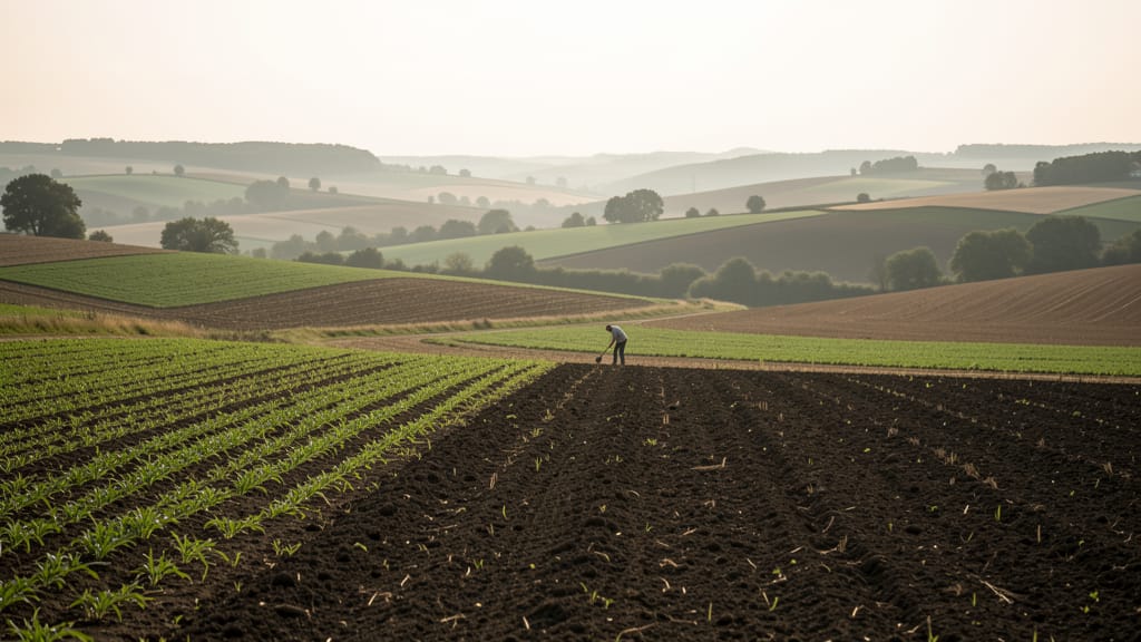 Das Gold unter unseren Füßen: Wie regenerative Landwirtschaft Europas Genuss rettet (KI-generiertes Symbolbild)