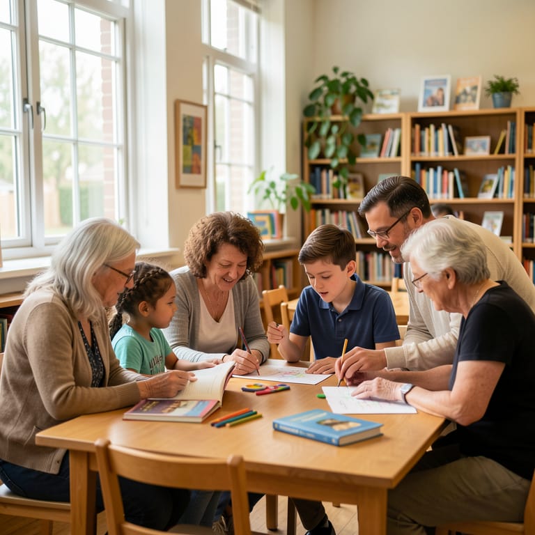 Das Herz der Bildung schlägt vor Ort: Wie bürgerschaftliches Engagement unsere Lernlandschaften formt (KI-generiertes Symbolbild)