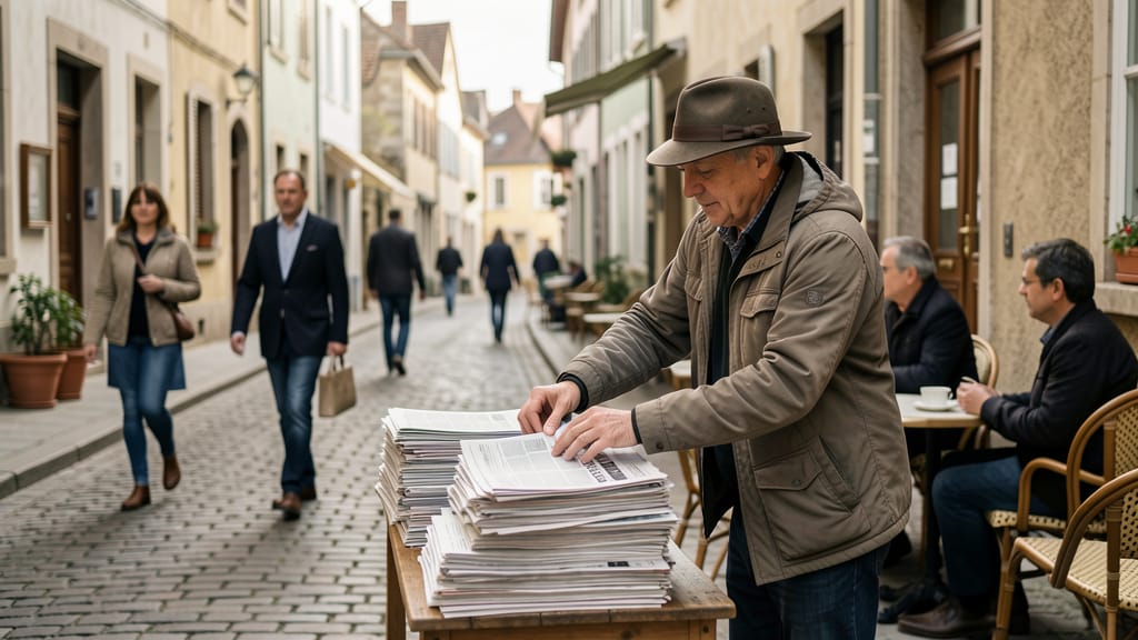 Das Herz unserer Demokratie: Lokaljournalismus in der digitalen Neuausrichtung (KI-generiertes Symbolbild)
