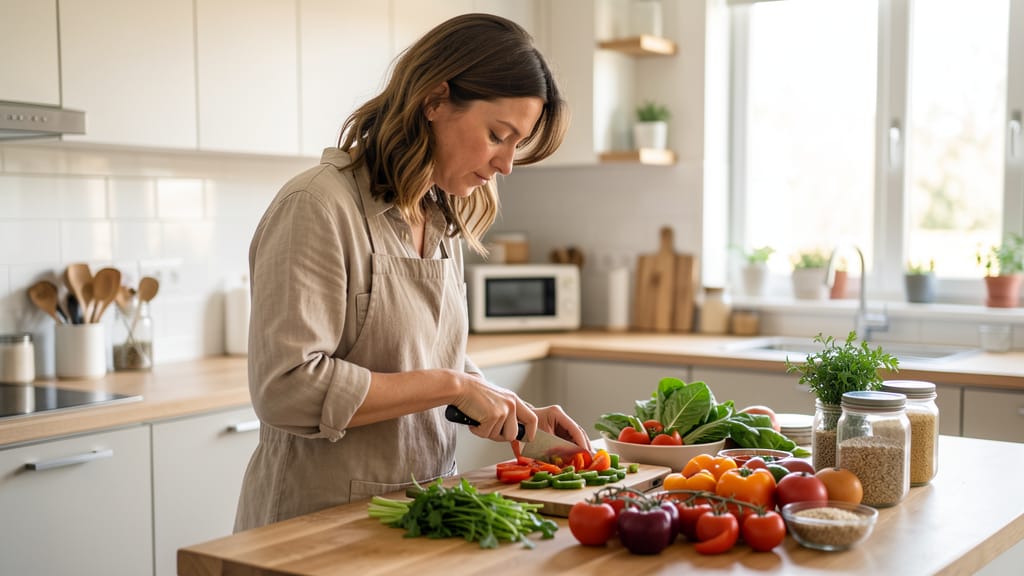 Dein ganz persönlicher Weg zu Genuss und Wohlbefinden: Personalisierte Ernährung im Fokus (KI-generiertes Symbolbild)