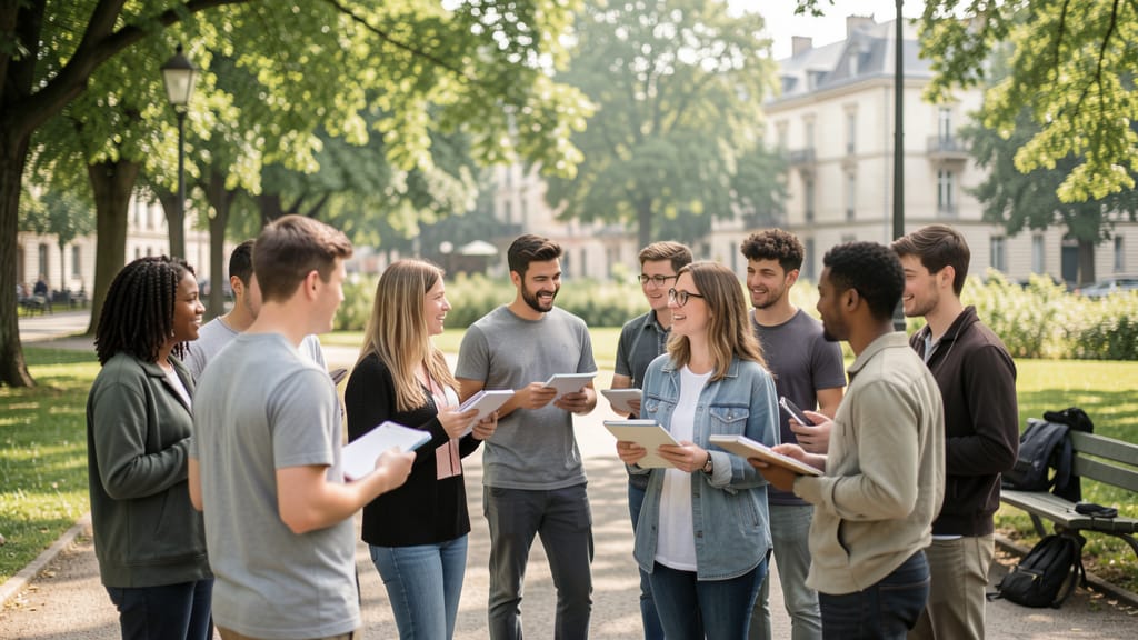 Demokratie und Digitalität: Wie Europa unsere Jugend stärkt (KI-generiertes Symbolbild)