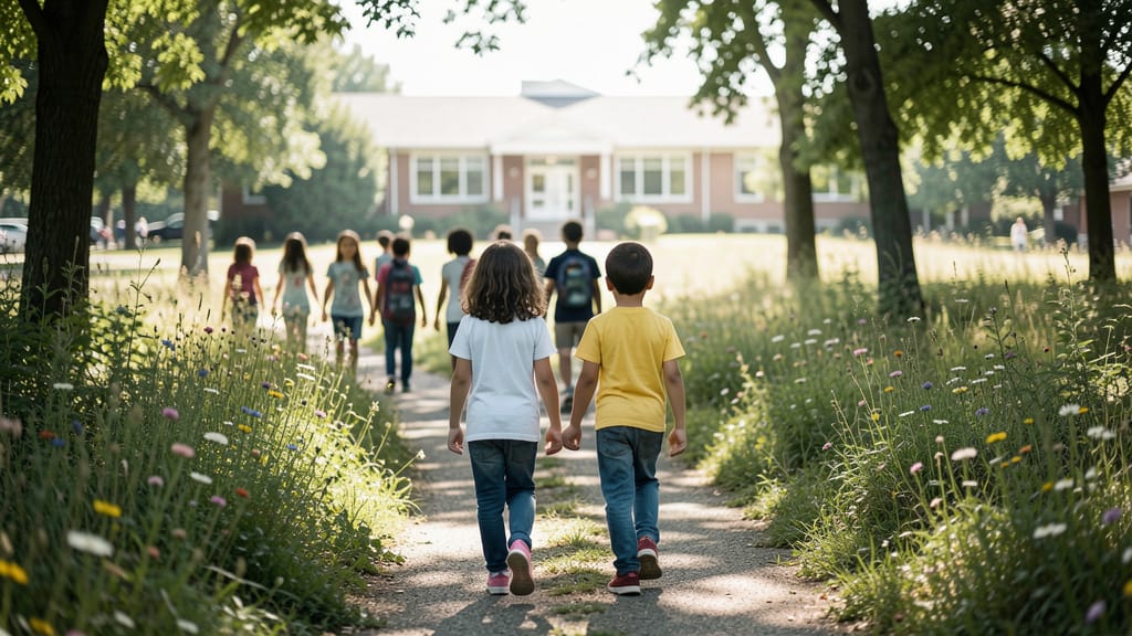 Den Weg ebnen: Wie wir echte Bildungschancen für alle Kinder schaffen (KI-generiertes Symbolbild)