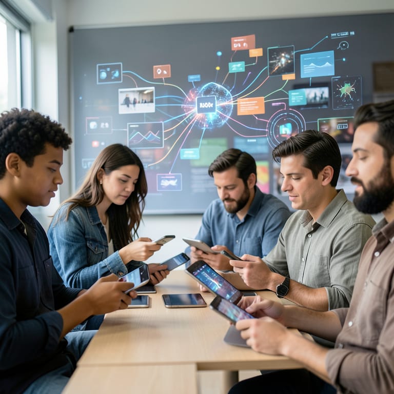Der Kompass im digitalen Zeitalter: Wie Medienkompetenz uns stärkt (KI-generiertes Symbolbild)
