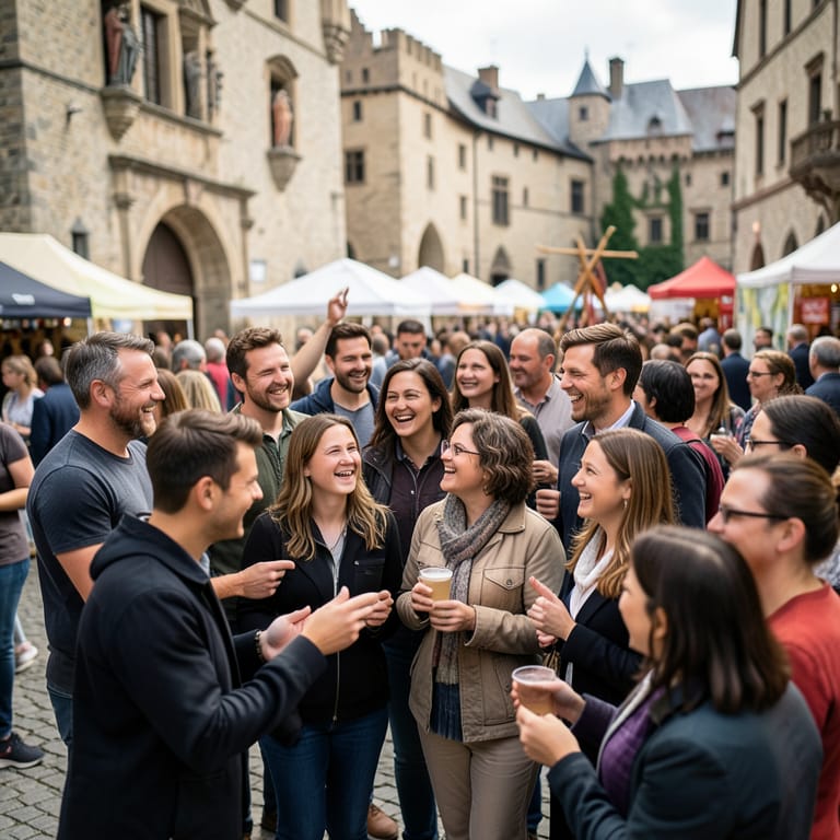 Der Schatz, der uns verbindet: Europas kulturelles Erbe gemeinsam feiern (KI-generiertes Symbolbild)
