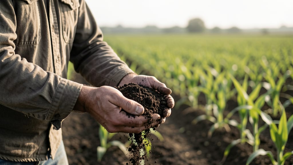 Der Schatz unter unseren Füßen: Wie regenerative Landwirtschaft unsere Teller und unsere Erde bereichert (KI-generiertes Symbolbild)