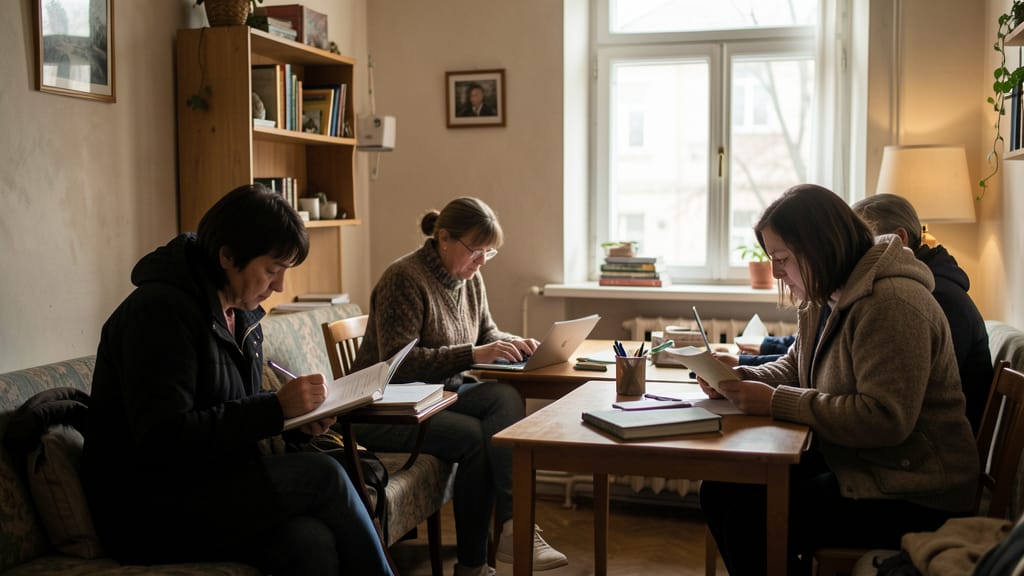 Die Architektur der Resilienz: Was die Ukraine Europa über gesellschaftliche Stärke lehrt (KI-generiertes Symbolbild)