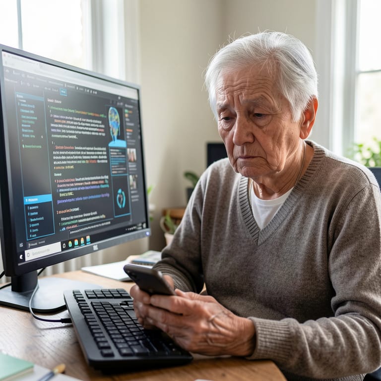 Die digitale Kluft: Wie Sprache und Medien über Inklusion entscheiden (KI-generiertes Symbolbild)