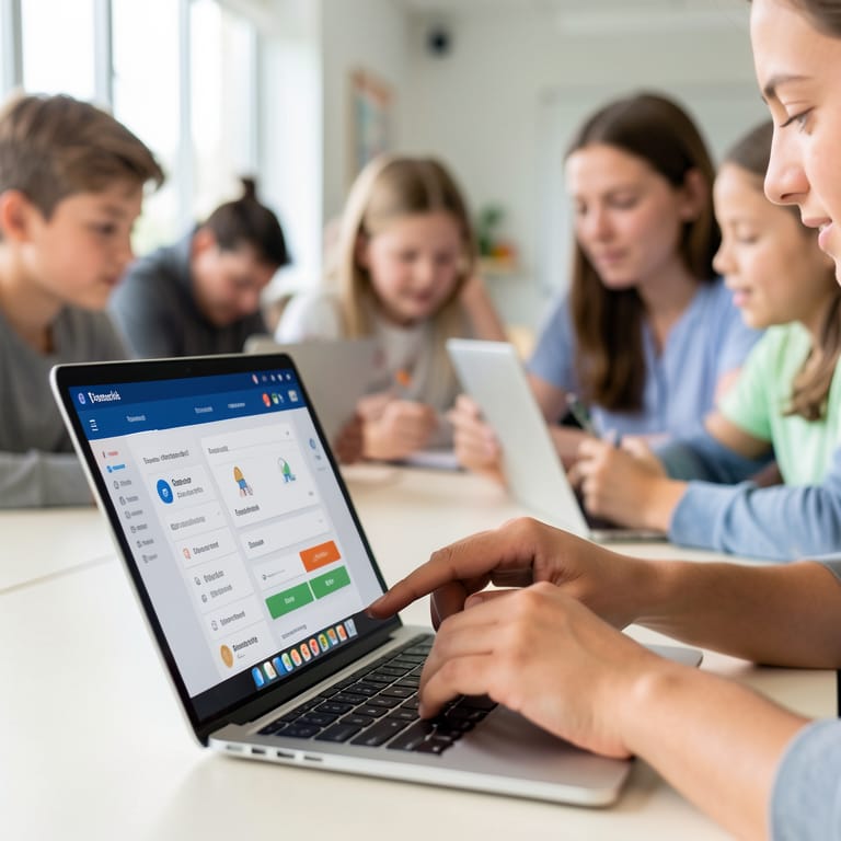 Die digitale Tür weit öffnen: Wie die Europäische Zugänglichkeitsrichtlinie Bildung für alle möglich macht (KI-generiertes Symbolbild)