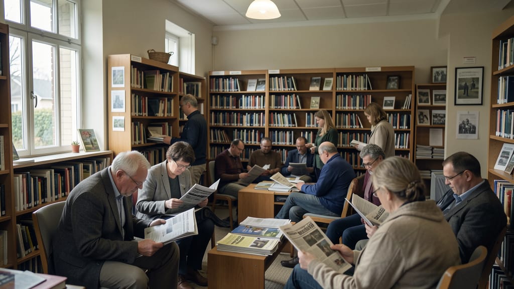 Die Herzschlagader der Demokratie: Wie die Zivilgesellschaft den Lokaljournalismus neu belebt (KI-generiertes Symbolbild)