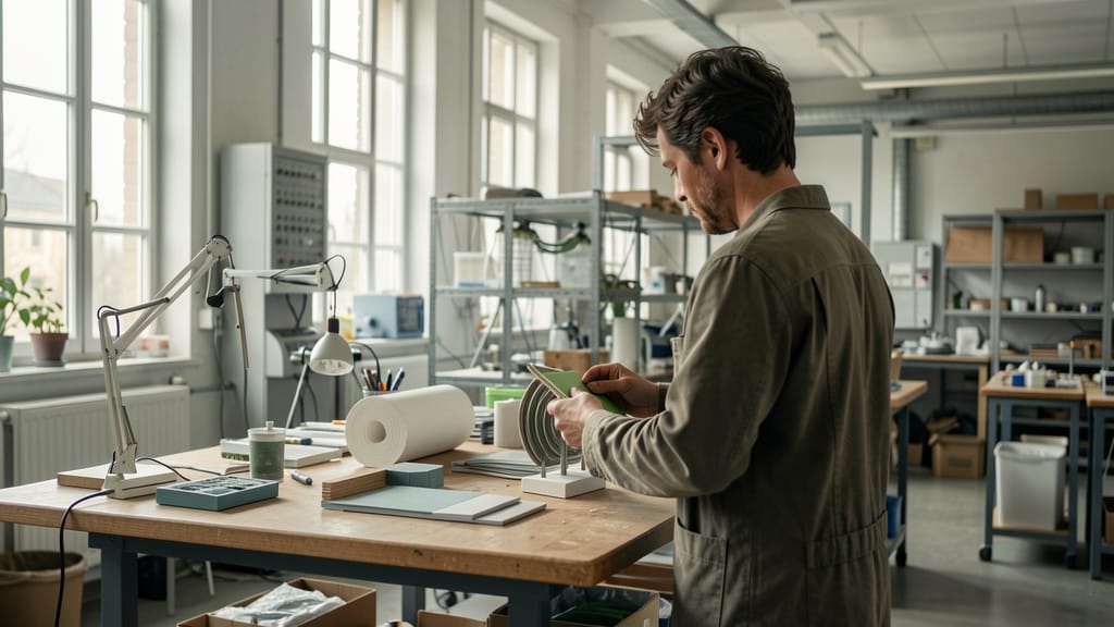Die Kreislaufwirtschaft gestalten: Wie Innovation unser Morgen rettet (KI-generiertes Symbolbild)
