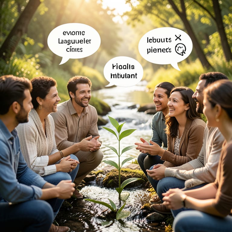 Die Macht der Worte: Wie inklusive Sprache Brücken des Verständnisses baut (KI-generiertes Symbolbild)