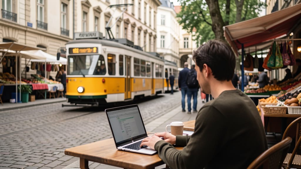 Die neue Freiheit des Arbeitens: Wie Europa zum Zentrum bewusster Lebensgestaltung wird (KI-generiertes Symbolbild)