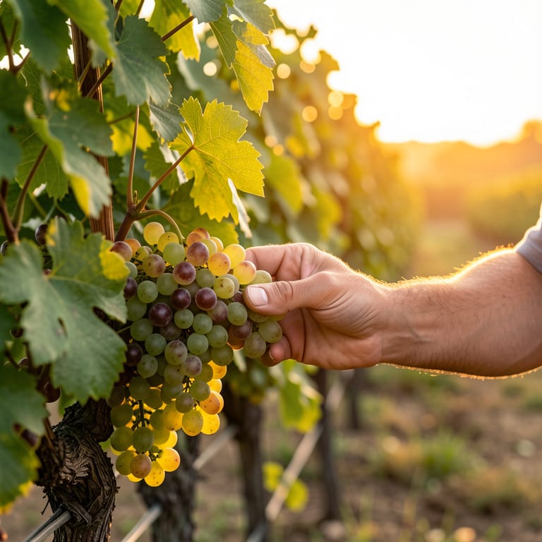 Die Reben der Zukunft: Wie pilzwiderstandsfähige Sorten den Weinbau revolutionieren (KI-generiertes Symbolbild)
