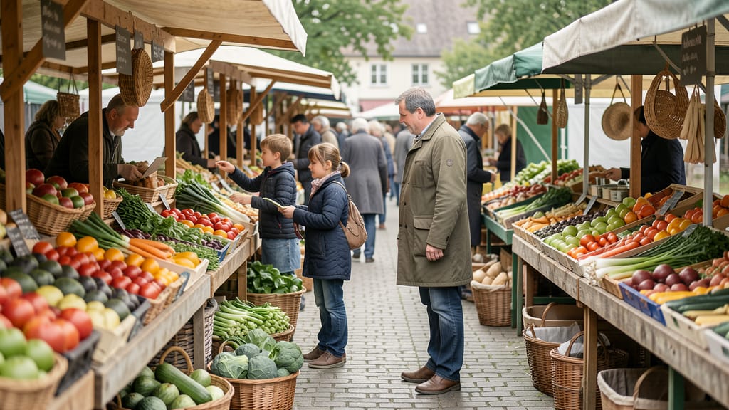 Die Renaissance der Bauernmärkte: Wo Tradition schmeckt und die Seele ländlich atmet
