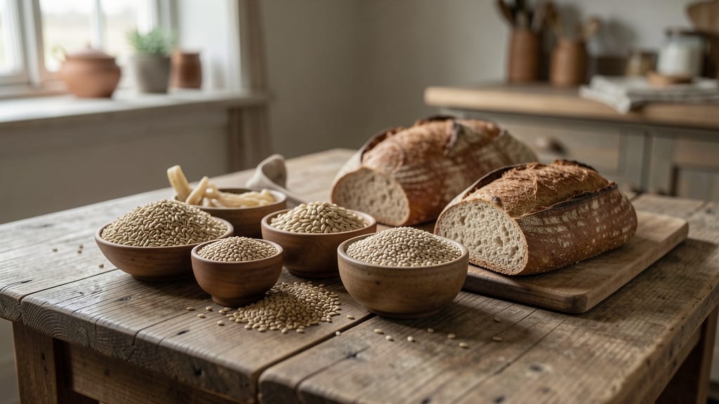 Die Renaissance der Urkörner: Warum alte Getreidesorten unsere Ernährung bereichern (KI-generiertes Symbolbild)