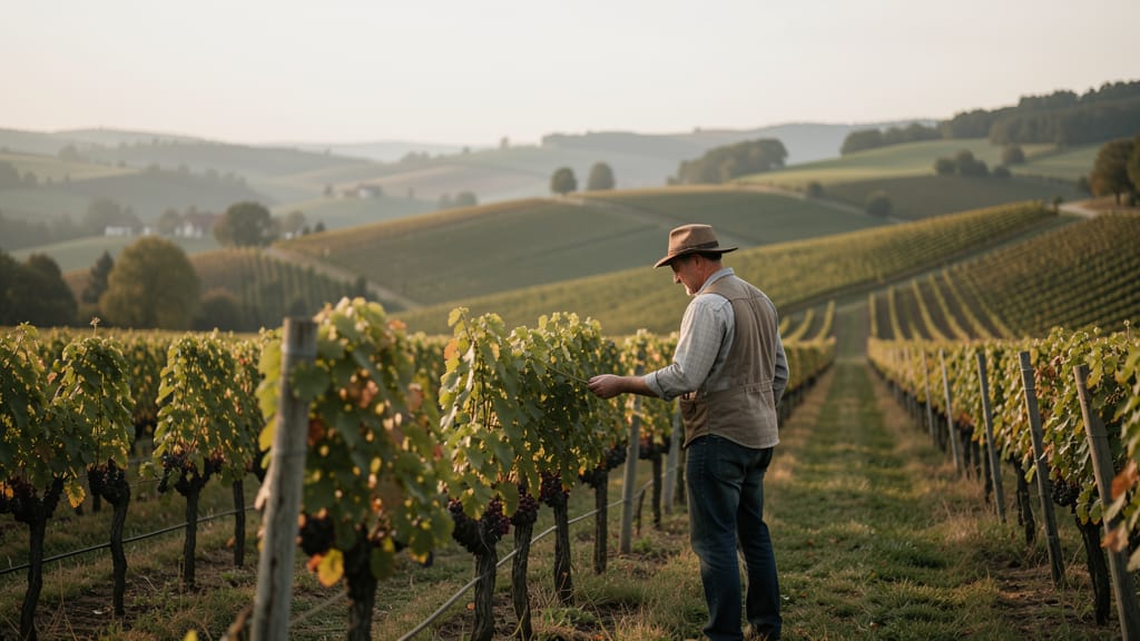 Die Seele der Landschaft im Glas: Eine Reise zu unseren Weinwurzeln (KI-generiertes Symbolbild)