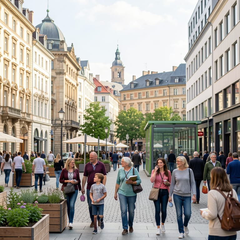 Die Seele der Stadt: Wie Europas Metropolen ihre Zukunft neu denken (KI-generiertes Symbolbild)