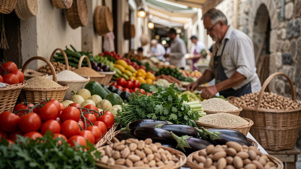 Die Seele des Südens: Dein Weg zur mediterranen Genussküche (KI-generiertes Symbolbild)