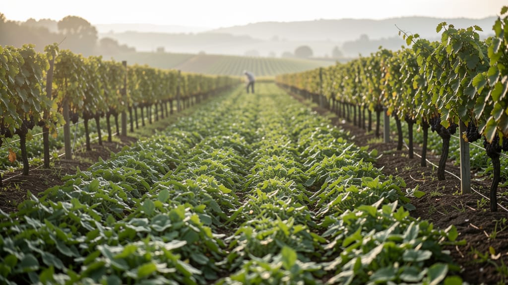 Die Seele des Weines im Boden: Wie regenerative Vitikultur das Terroir rettet (KI-generiertes Symbolbild)