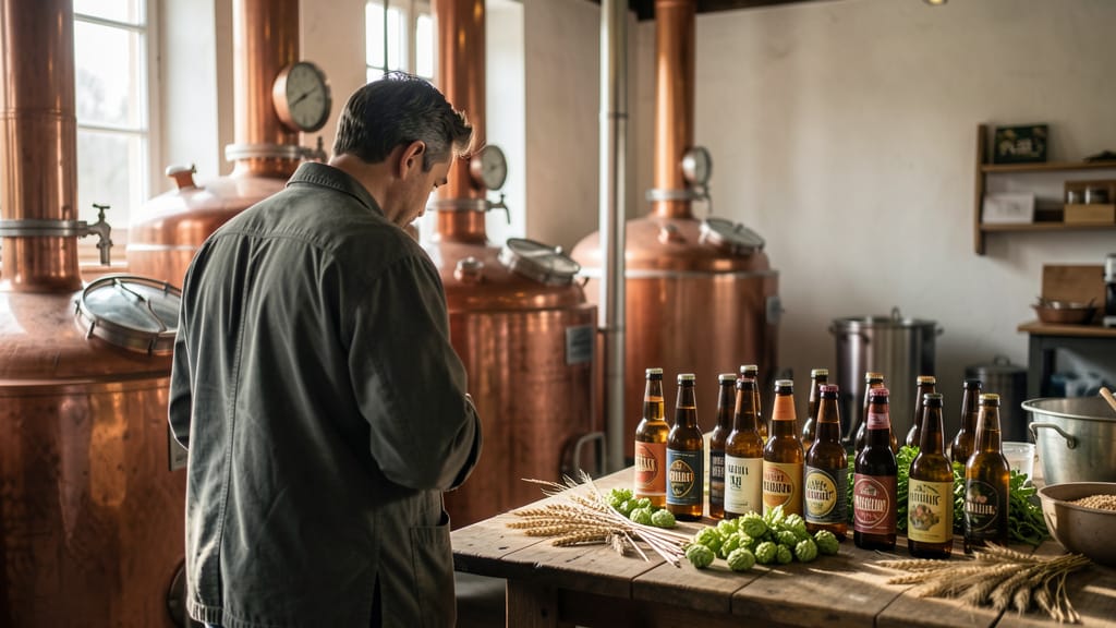 Die Seele im Glas: Europas Handwerksbier erobert unsere Gaumen (KI-generiertes Symbolbild)