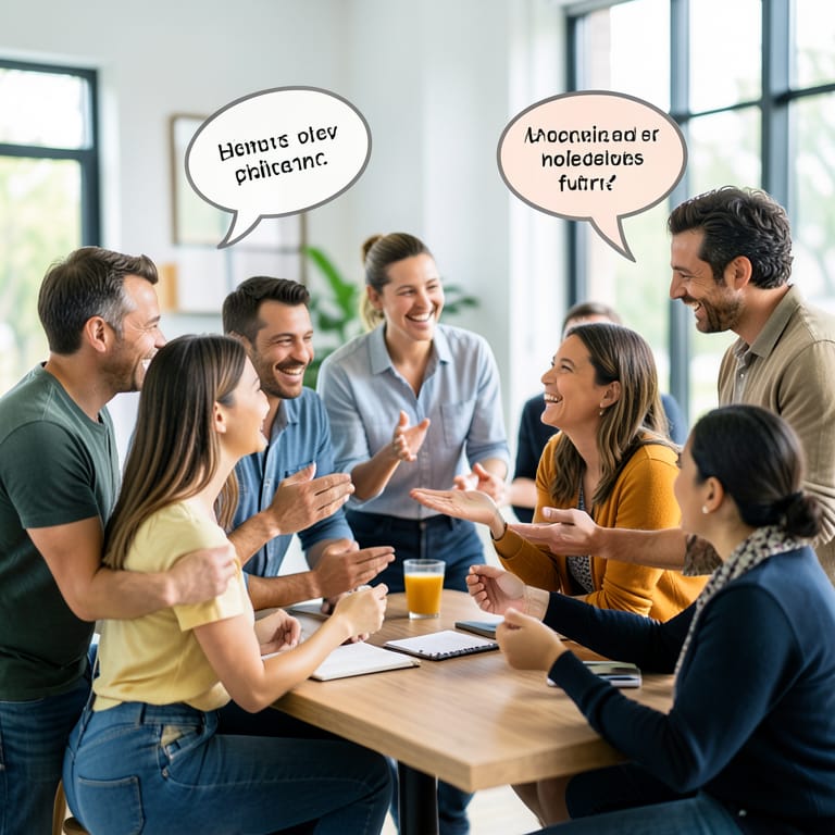 Die Sprache des Wandels: Wie Pronomen Brücken bauen (KI-generiertes Symbolbild)