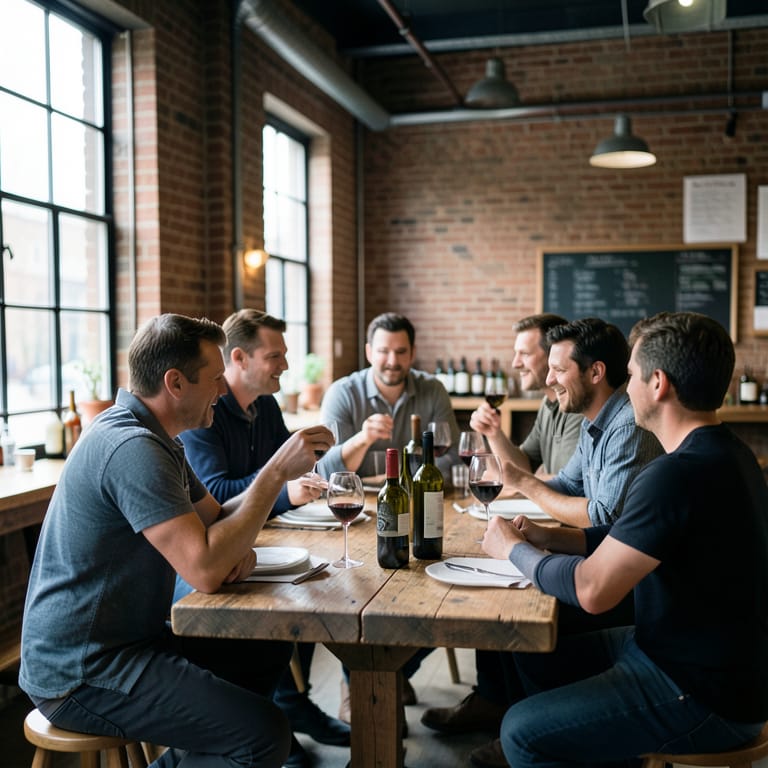 Die Stadt im Glas: Wo Weinbau und Genusskultur aufblühen (KI-generiertes Symbolbild)