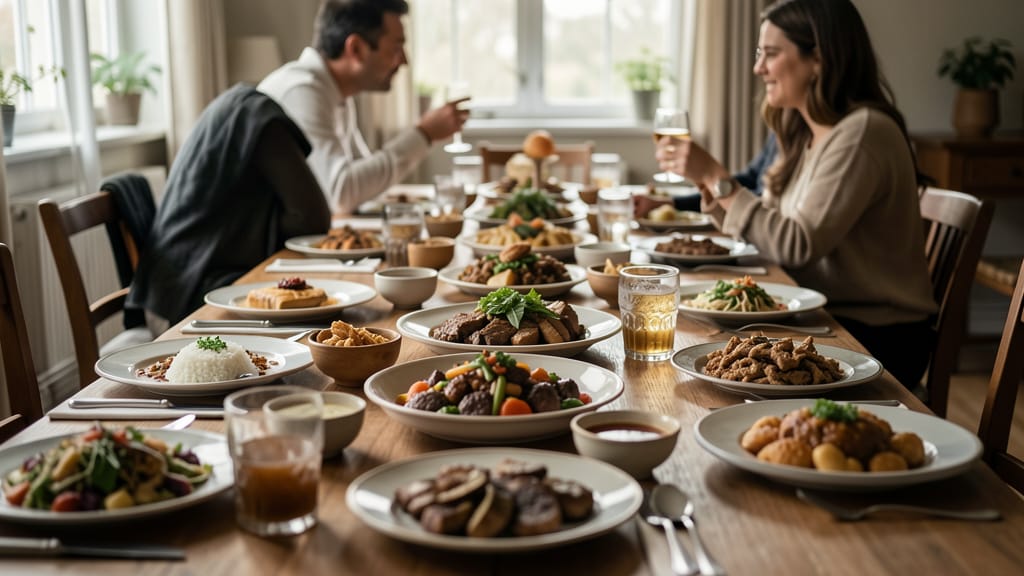 Die stille Macht des Geschmacks: Wie Essen die Welt verbindet (KI-generiertes Symbolbild)