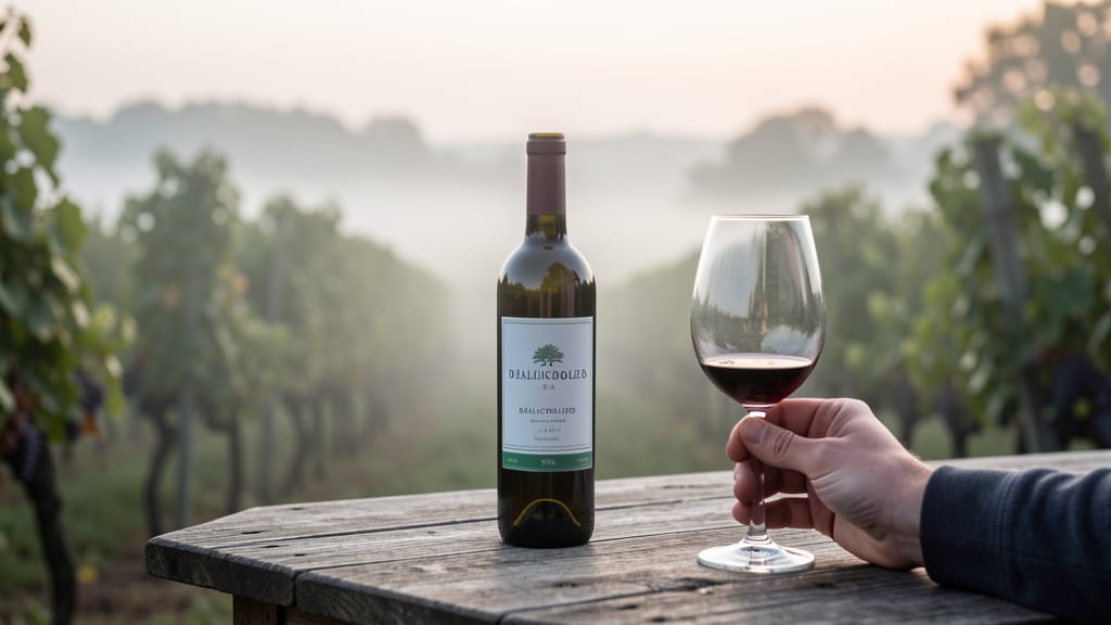 Die stille Revolution im Glas: Alkoholfreier Wein erobert die Genusswelt (KI-generiertes Symbolbild)