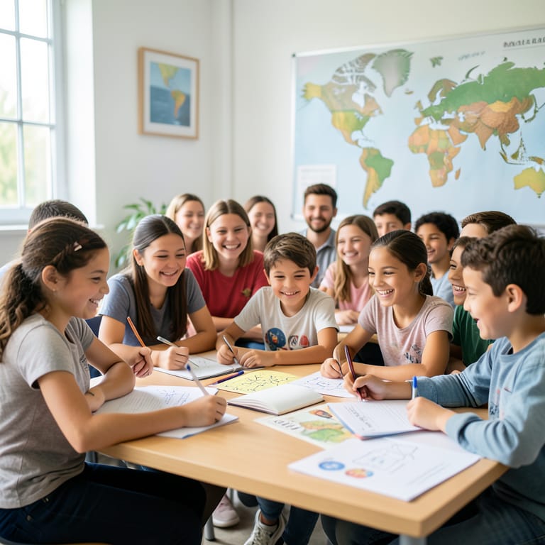 Die Stimmen der Zukunft: Wie multikulturelle Bildung Karrieren beflügelt und Horizonte erweitert (KI-generiertes Symbolbild)
