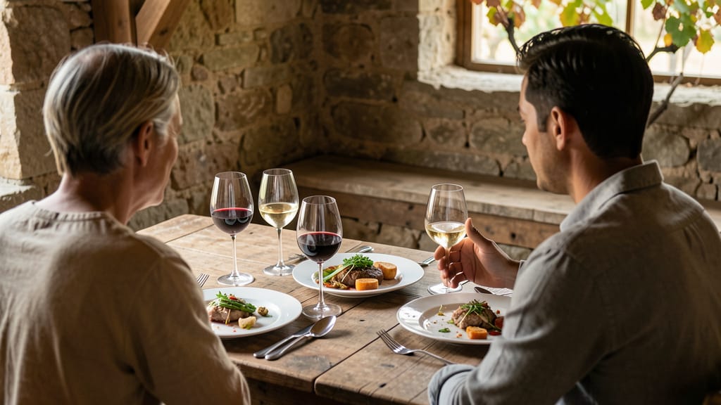 Die Symphonie der Sinne: Wie die Wissenschaft das Food Pairing revolutioniert (KI-generiertes Symbolbild)