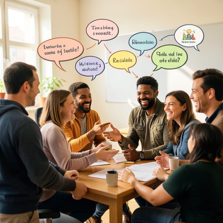 Die unsichtbare Architektur unserer Gedanken: Wie Sprache eine gerechtere Welt schafft (KI-generiertes Symbolbild)