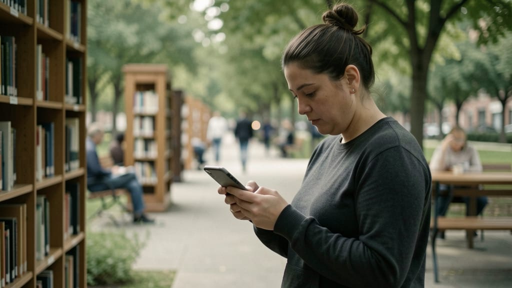 Die unsichtbaren Mauern einreißen: Wie der European Accessibility Act eine gerechtere digitale Zukunft formt (KI-generiertes Symbolbild)