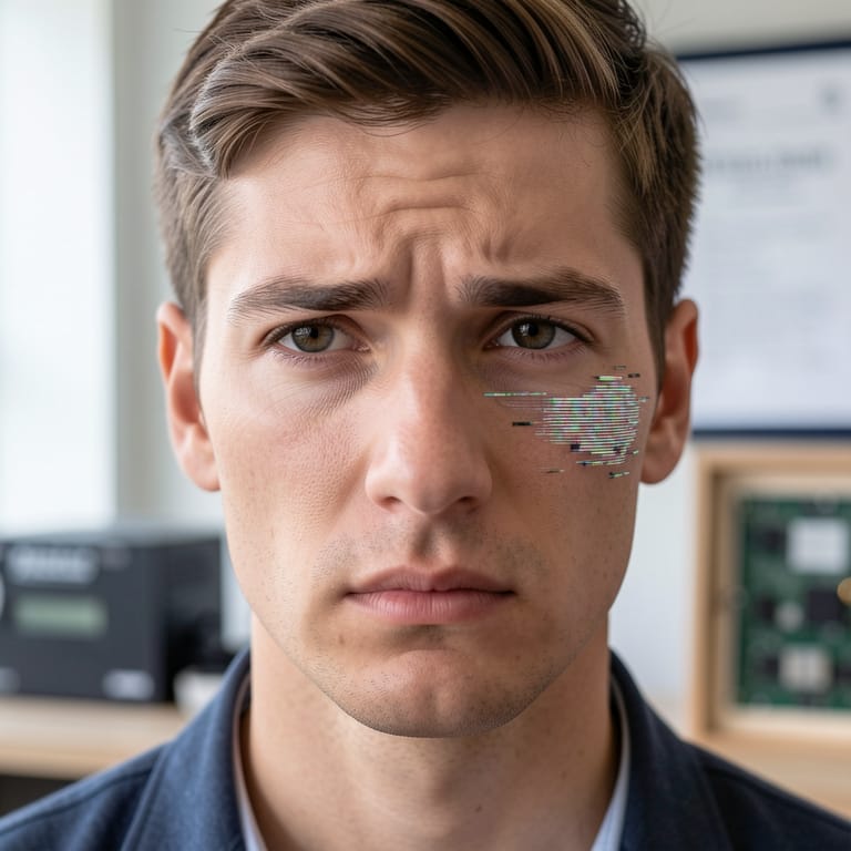 Die Verantwortung im Schatten der Algorithmen: Wie wir Deepfakes bändigen (KI-generiertes Symbolbild)