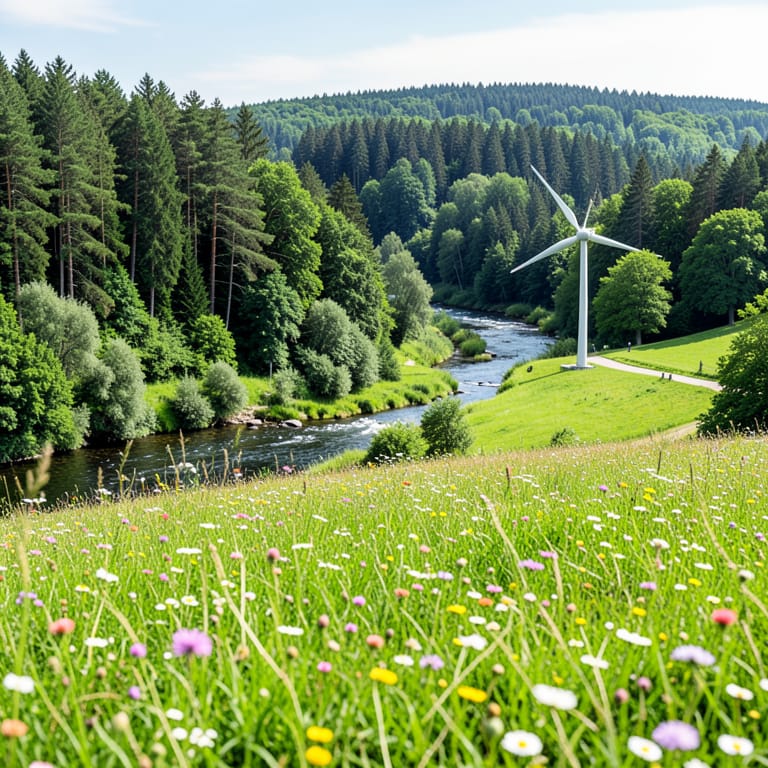 Die Vielfalt bewahren: Deutschlands engagierter Weg für eine lebendige Zukunft (KI-generiertes Symbolbild)