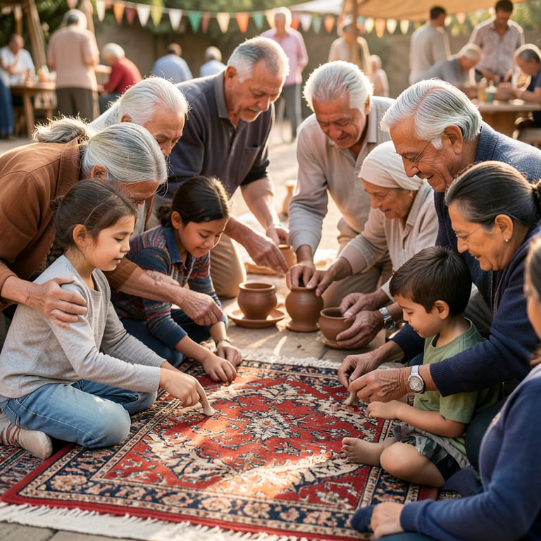 Die Wurzeln der Zukunft: Wie unser kulturelles Erbe Identität stiftet und uns verbindet (KI-generiertes Symbolbild)