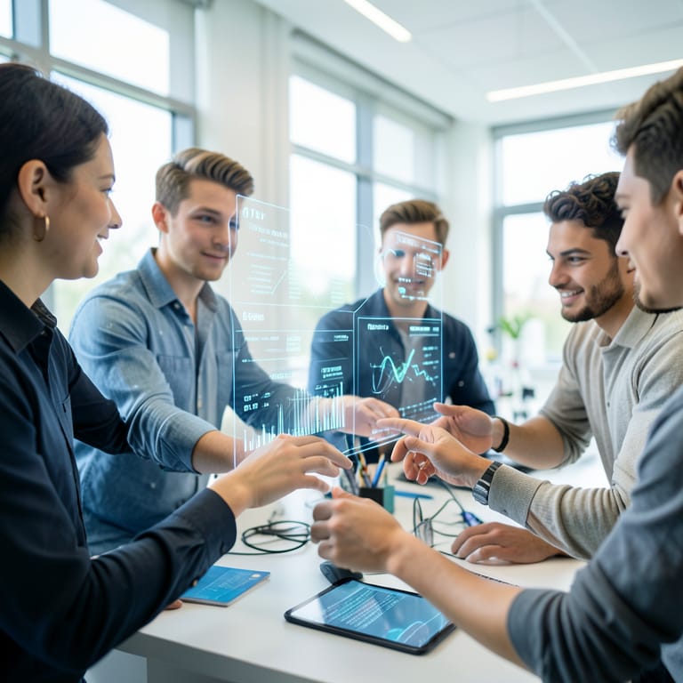 Die Zukunft gestalten: Warum Technologie uns alle fordert – und wie wir sie zum Guten wenden (KI-generiertes Symbolbild)