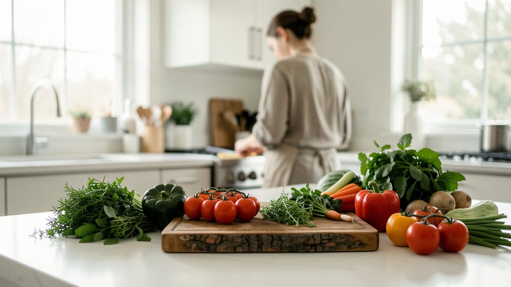 Die Zukunft schmeckt pflanzlich: Wie ein Traditionshaus den Wandel vorlebt (KI-generiertes Symbolbild)