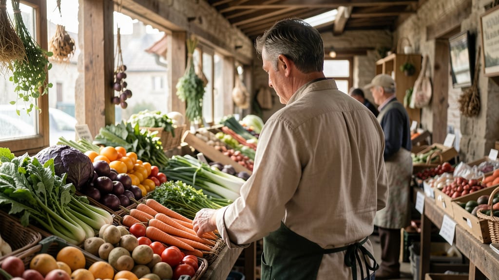 Die Zukunft schmeckt regional: Wie KI uns hilft, bewussten Genuss neu zu entdecken (KI-generiertes Symbolbild)