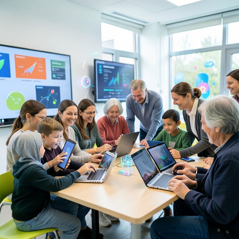 Digitale Bildung für alle: Wie Deutschland das Lernen neu denkt (KI-generiertes Symbolbild)