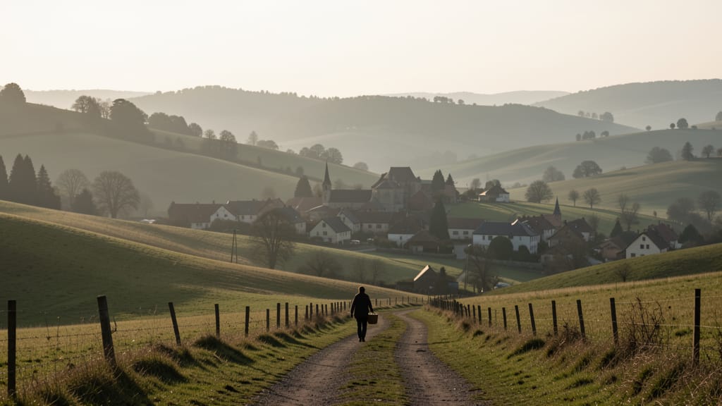 Digitale Brücken bauen: Wie die EU ländliche Regionen für die Zukunft stärkt (KI-generiertes Symbolbild)