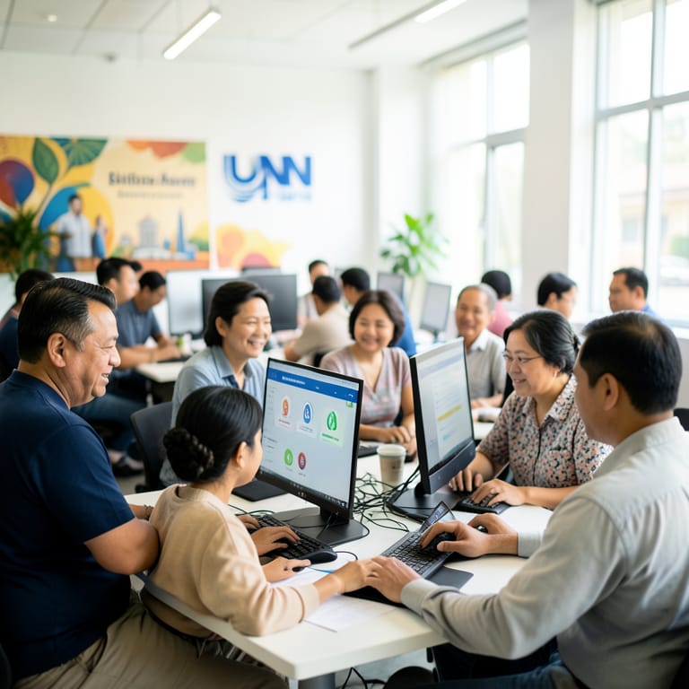 Ein Jahr im Zeichen der Inklusion: Wie die UN in Indonesien digitale Barrieren überwindet (KI-generiertes Symbolbild)