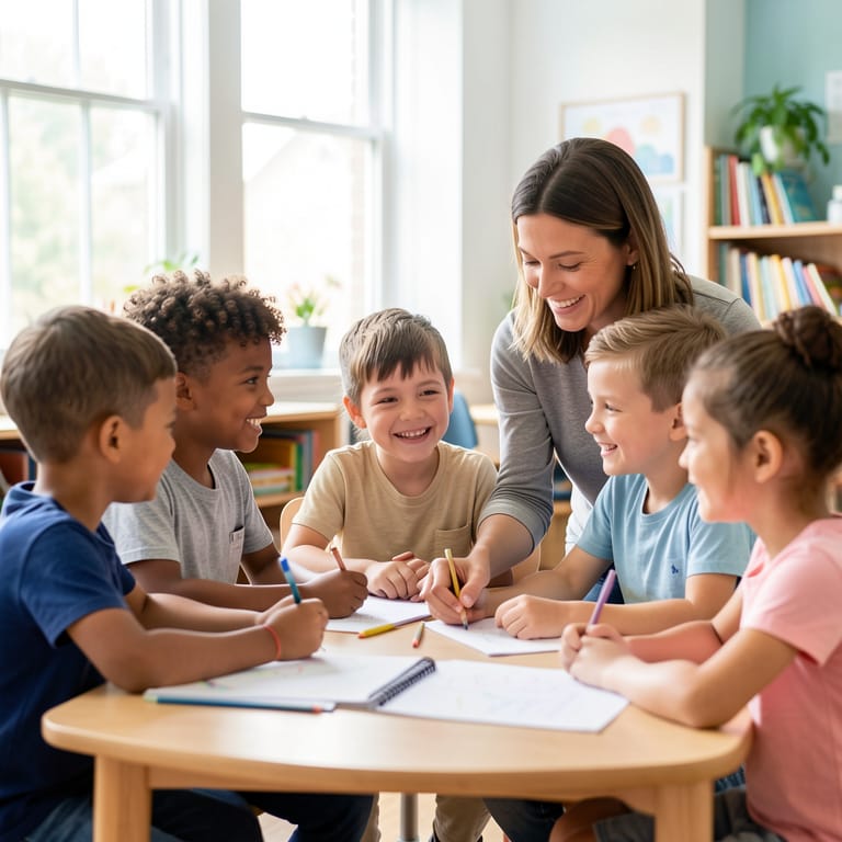 Ein Lernort zum Aufblühen: Wie Europa das Wohlbefinden in unseren Schulen fördert (KI-generiertes Symbolbild)